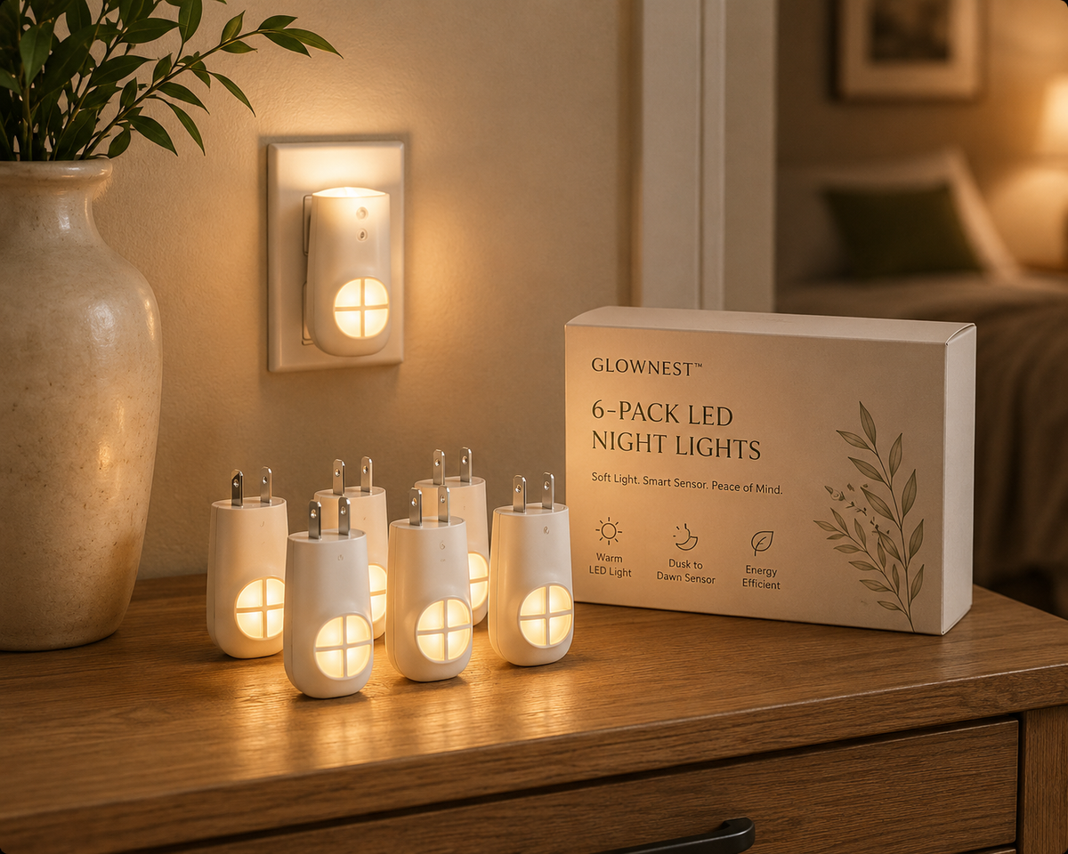 GlowNest™ 6-Pack LED Night Lights