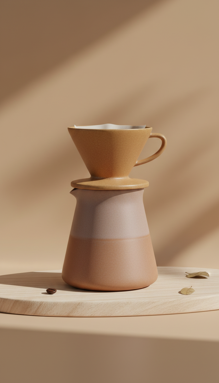 Ceramic Pour-Over Coffee Set